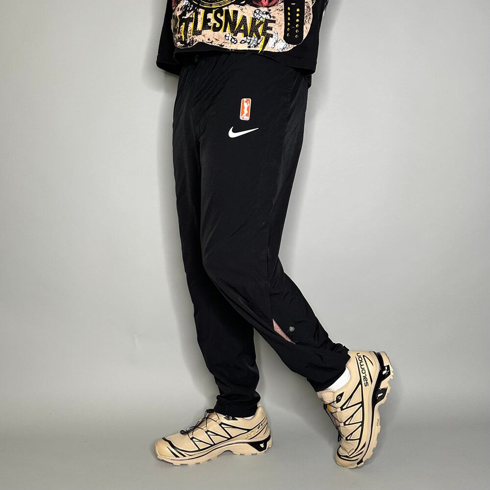 Vintage Y2K Nike Breakaway Track Pants Mens M Black White Vegas Aces Sweatpants